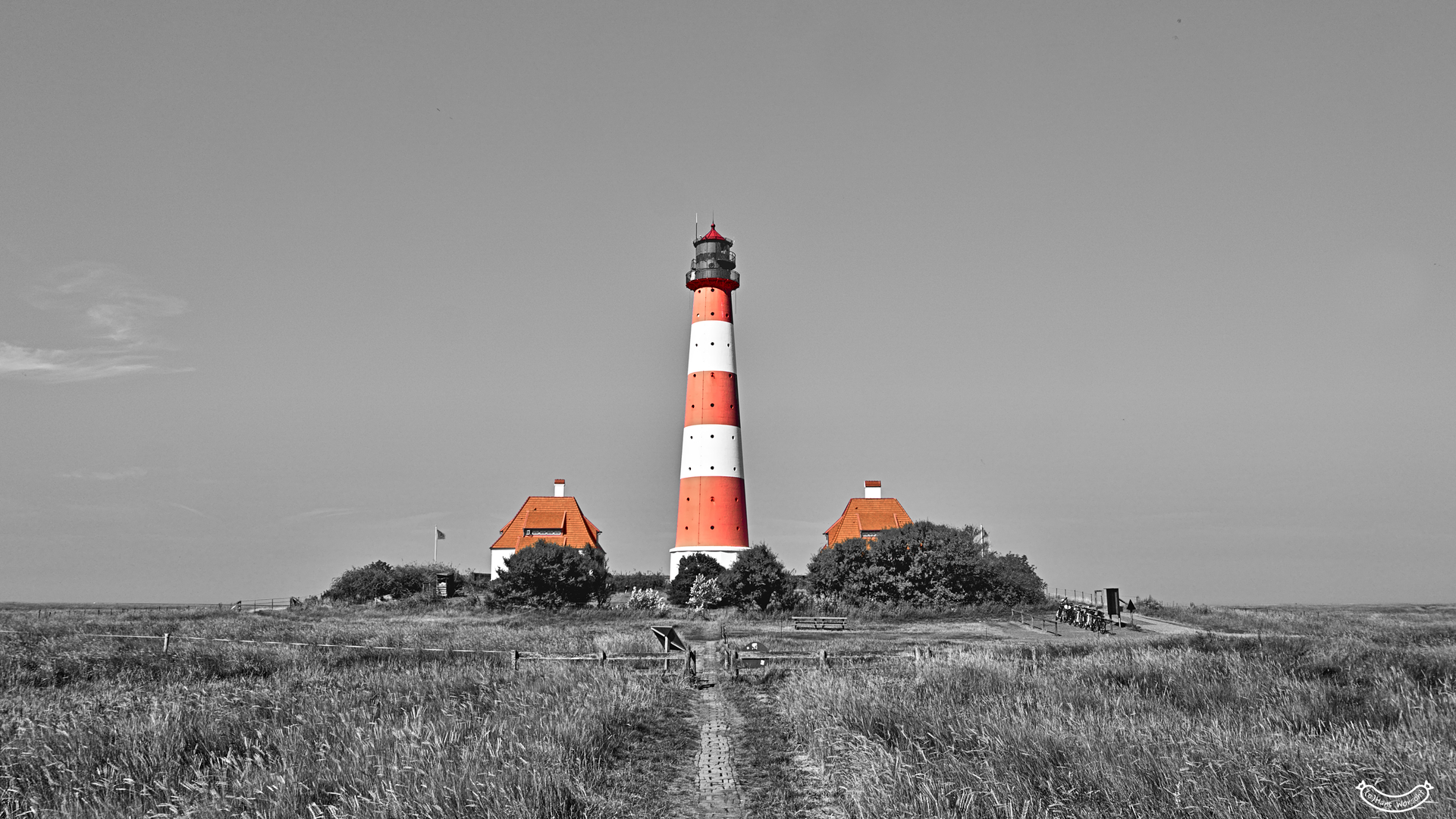 Leuchtturm Westerheversand