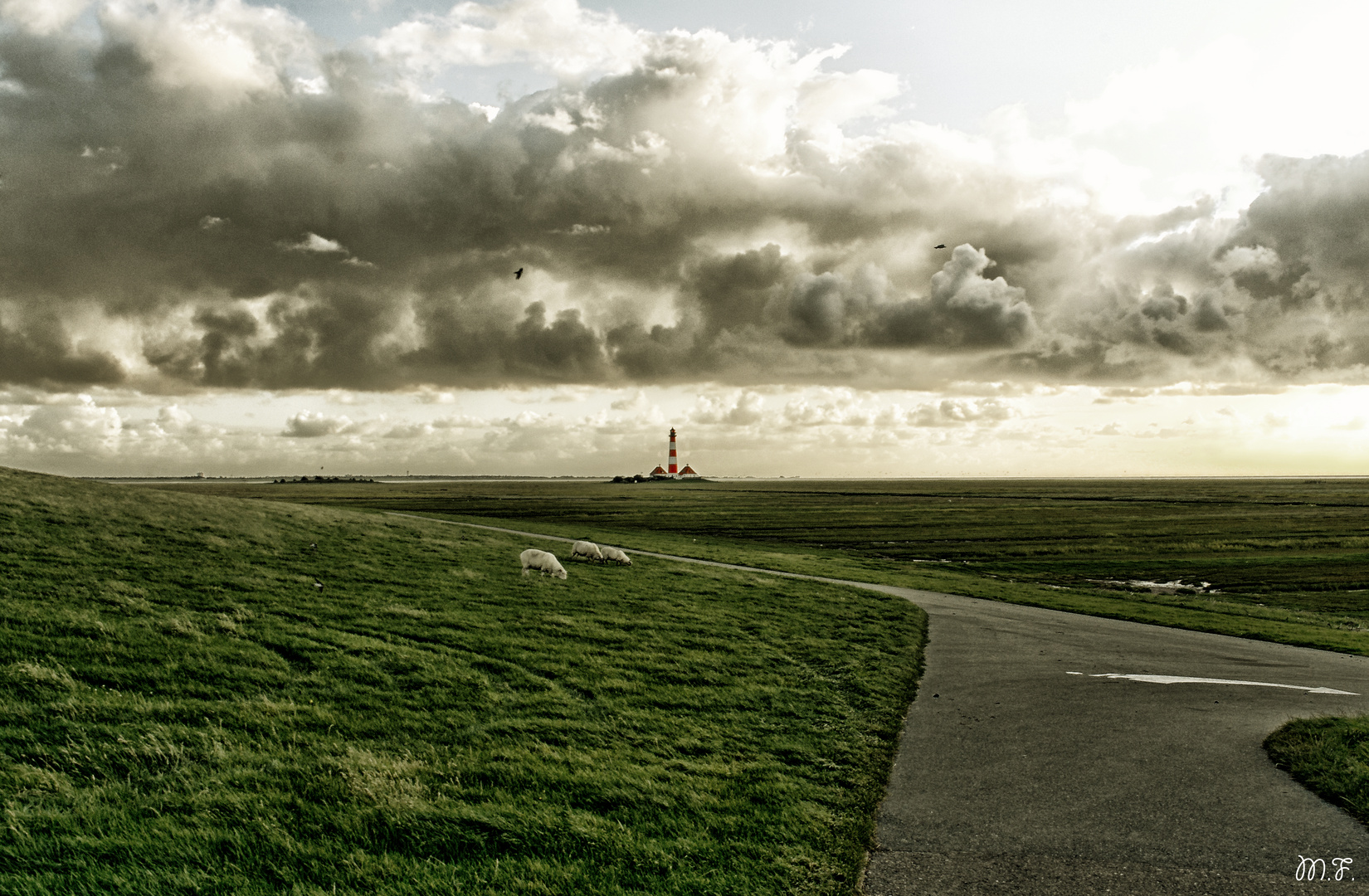 Leuchtturm Westerheversand