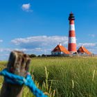 Leuchtturm Westerheversand auf Eiderstedt