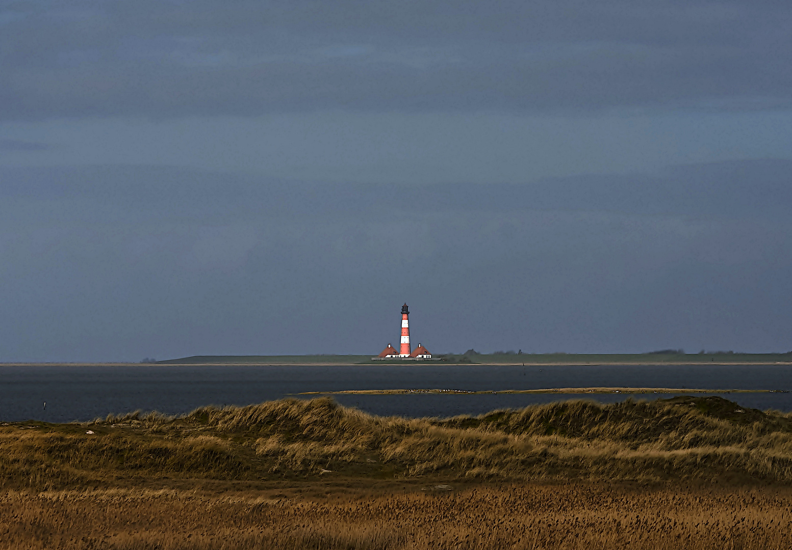 Leuchtturm Westerheversand