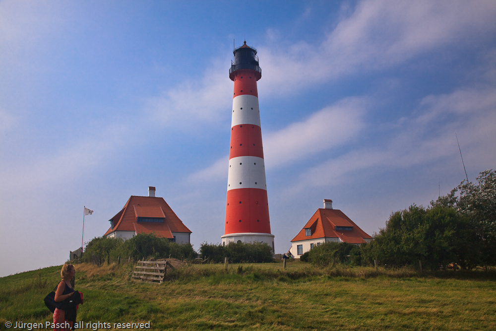 Leuchtturm Westerheversand und Hilke