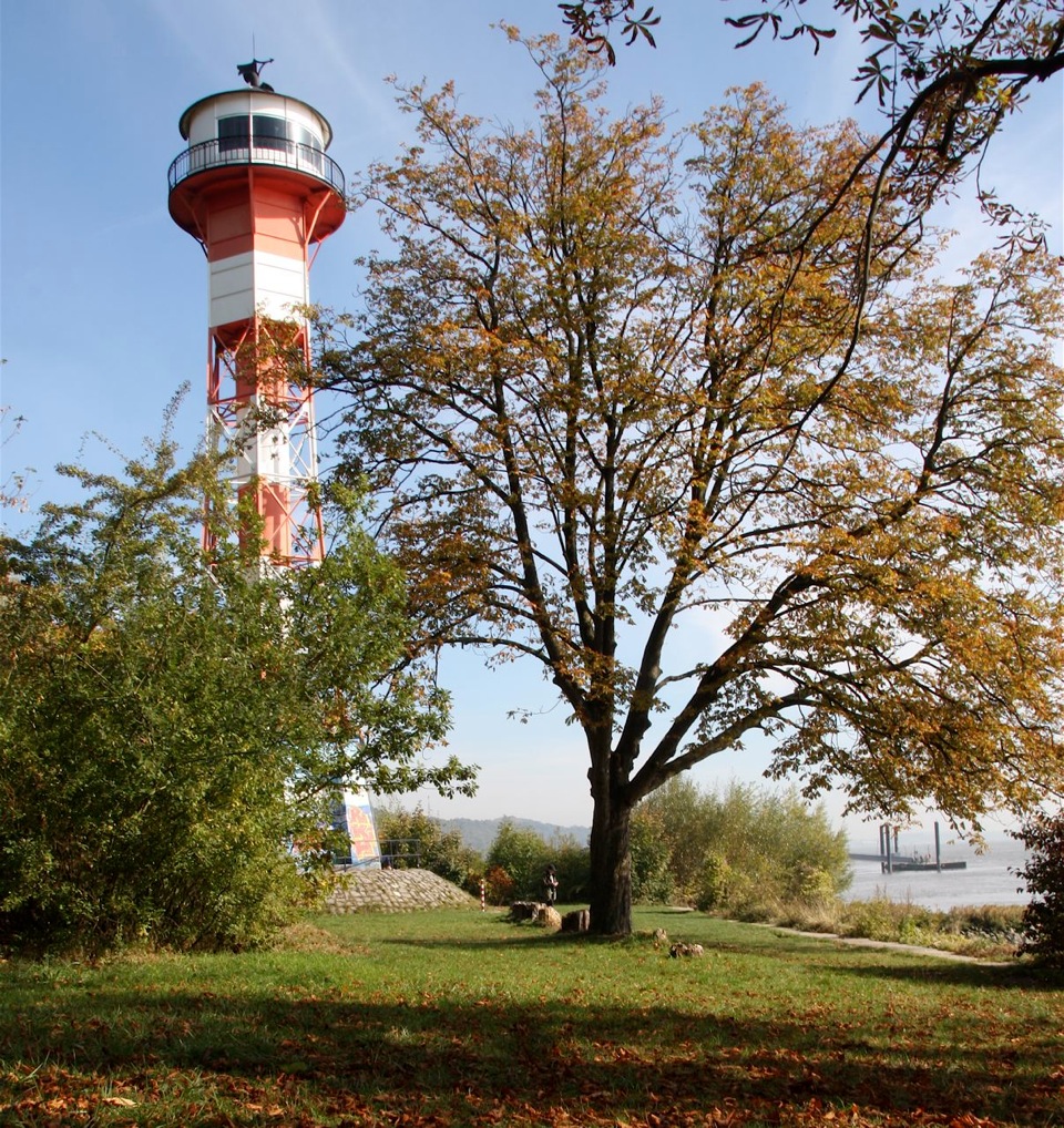  Leuchtturm Wittenbergen in  Hamburg Wedel