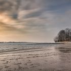 Leuchturm am Elbstrand bei Wittenbergen