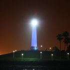 Leuchturm am Pine Pier in Long Beach