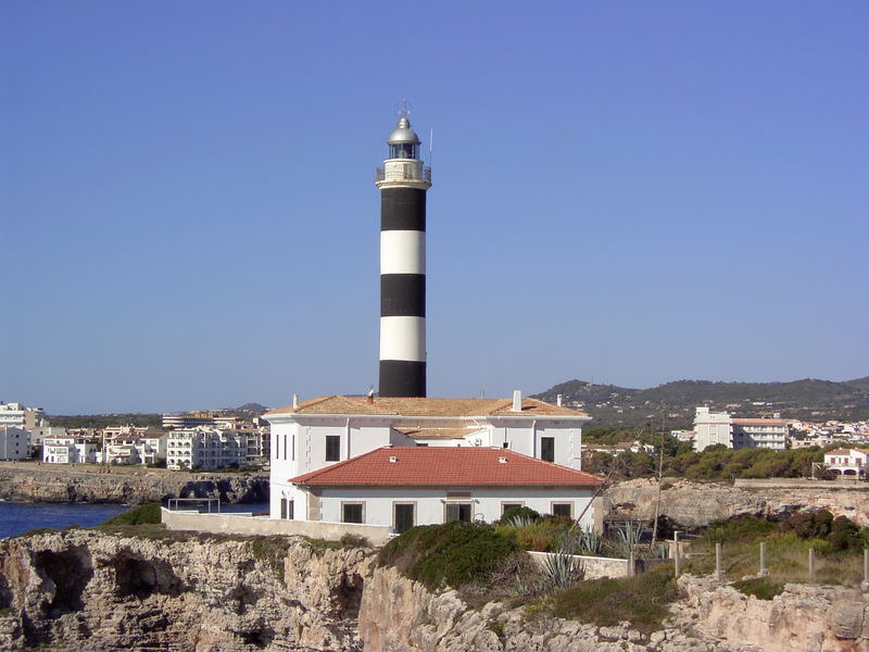 Leuchturm auf Mallorca in Porto Colom