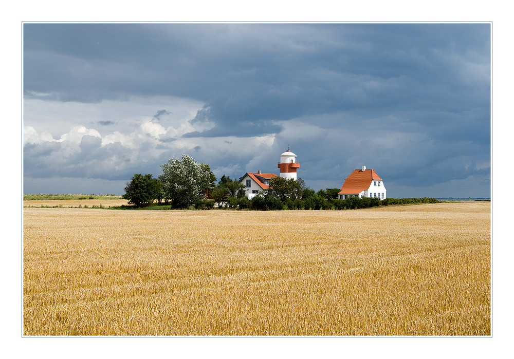 Leuchturm bei Lohals / Hou, Langeland, DK