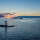 Leuchturm im Meer