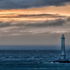 leuchturm in abendstimmung