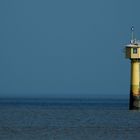 Leuchturm in der Mündung der Elbe bei Otterndorf