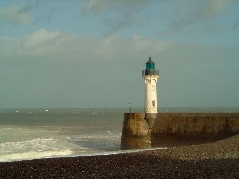 Leuchturm in der Normandie