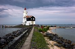 Leuchturm in Marken, Niederlande