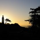 Leuchturm Insel Hiddensee im Morgenlicht