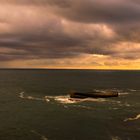 Leuchturm von Biarritz und Surferstrand