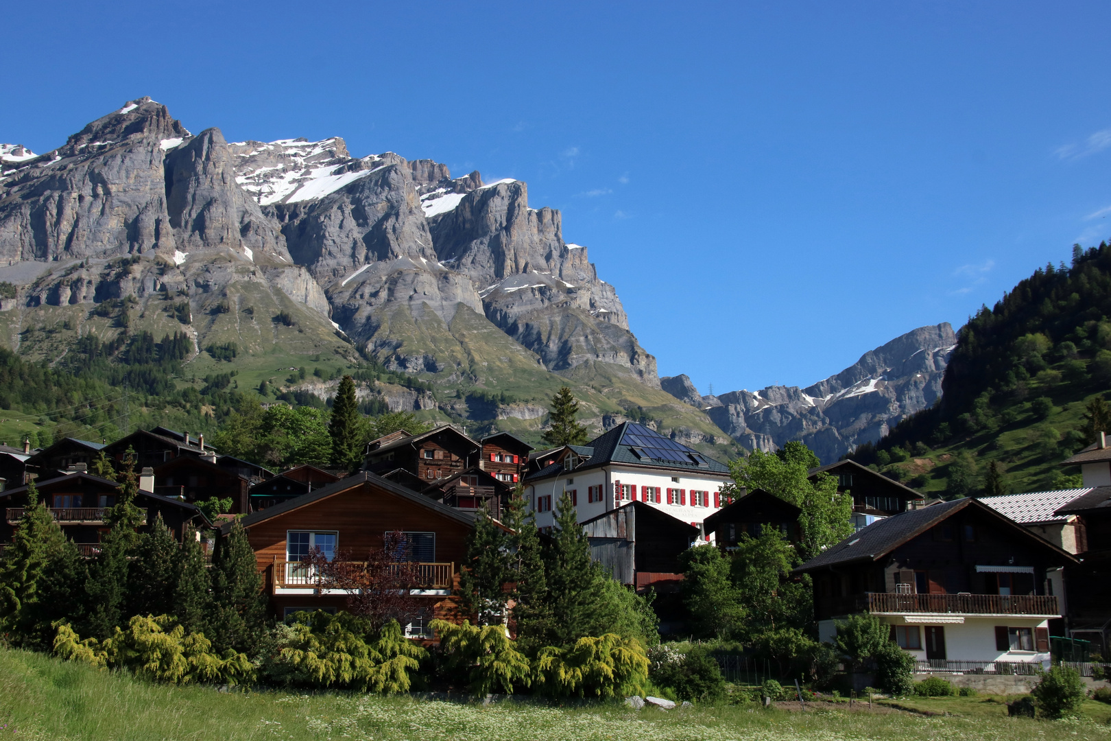 Leukerbad im Kanton Wallis