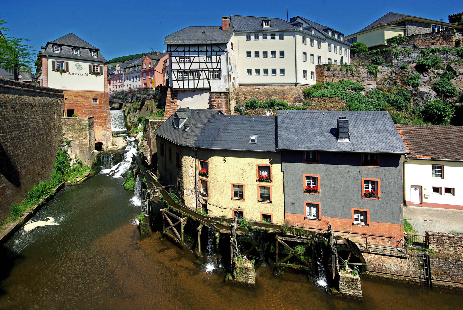 Leukwasserfall in Saarburg