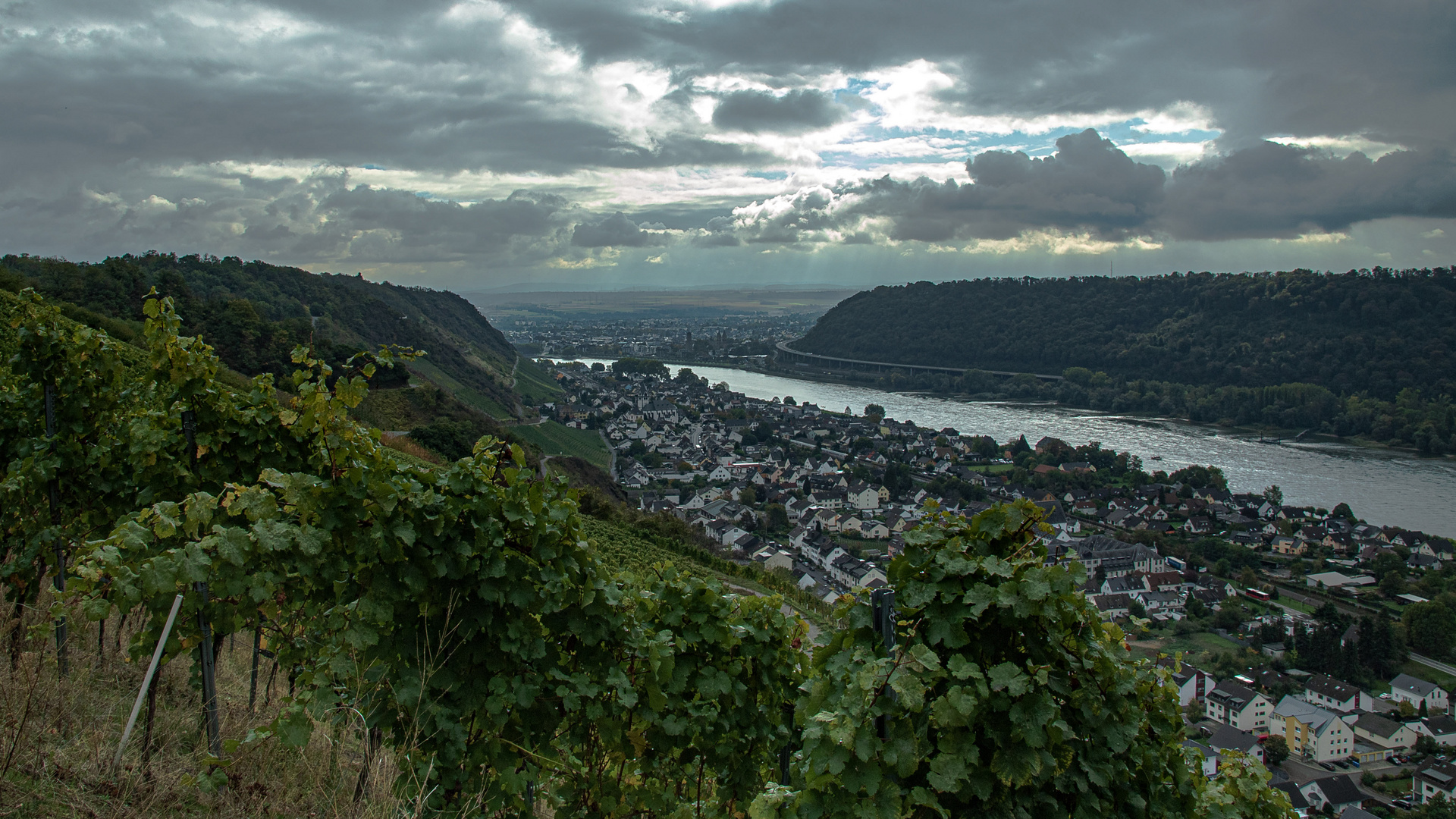 Leutersdorf im Herbst