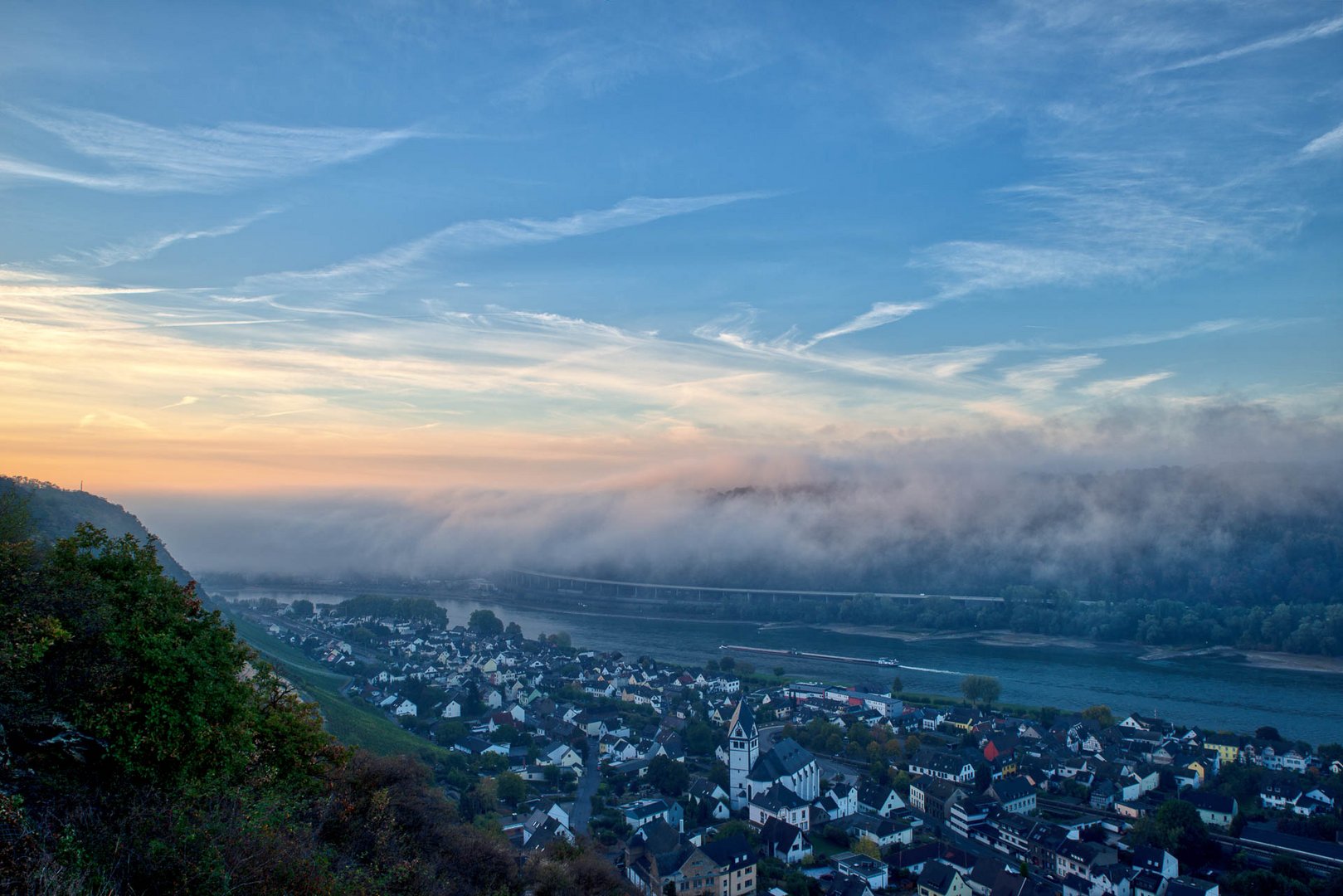 Leutesdorf am Morgen