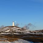 Leutturm auf dem Weg nach Keflavik