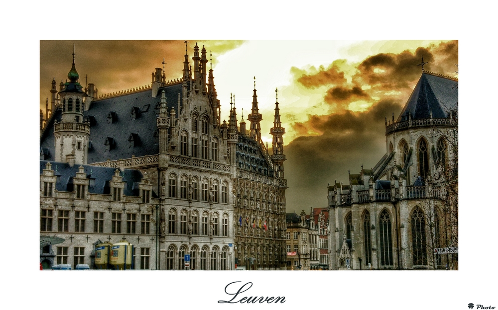 Leuven am Abend