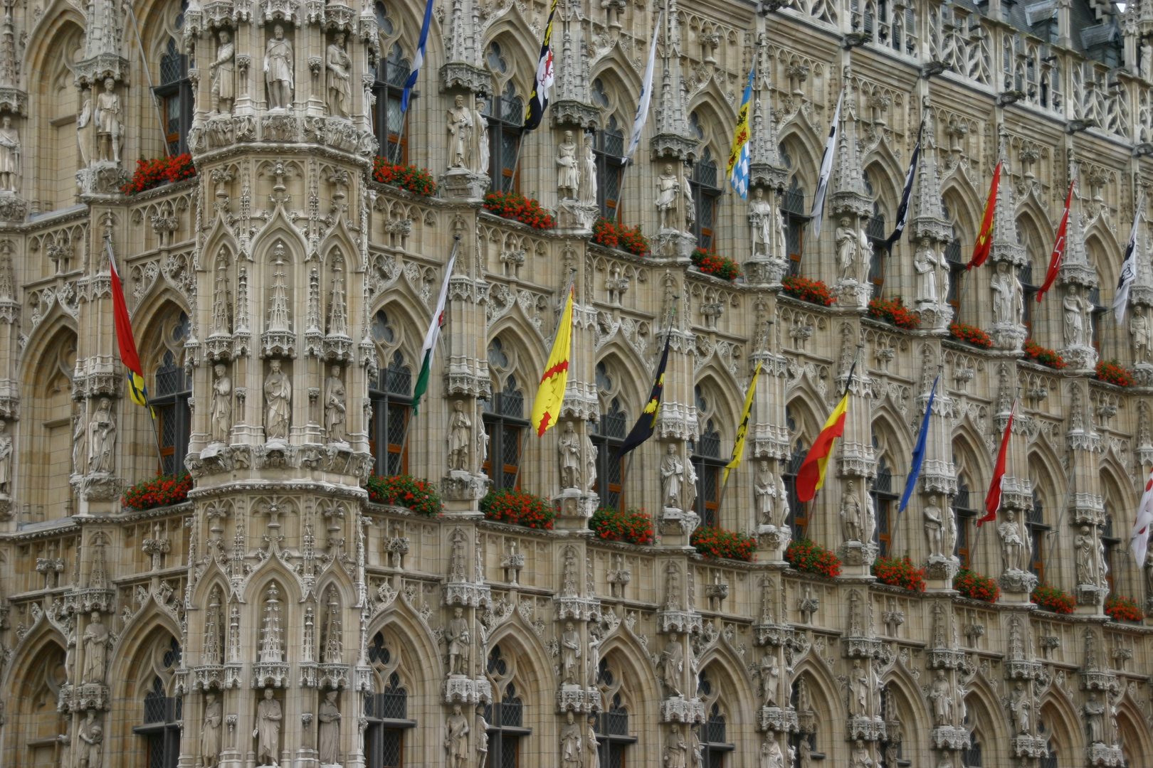 Leuven / Belgien -Das Rathaus der Universitätsstadt Leuven-