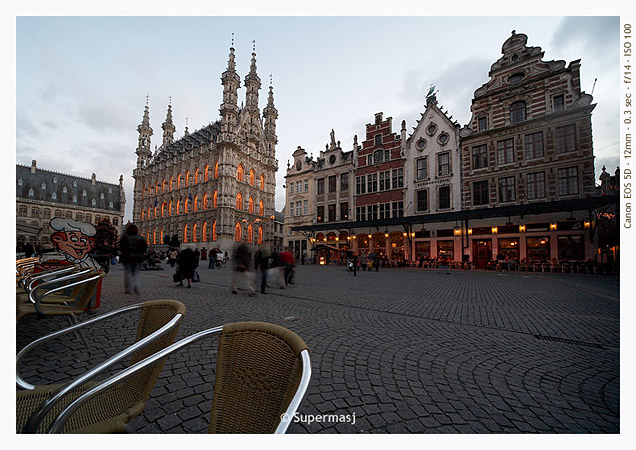 Leuven Central Place at Christmas