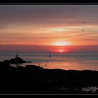 Levé de soleil a Barfleur.