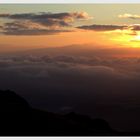 levé de soleil au sommet du roc de Cuzeau Auvergne