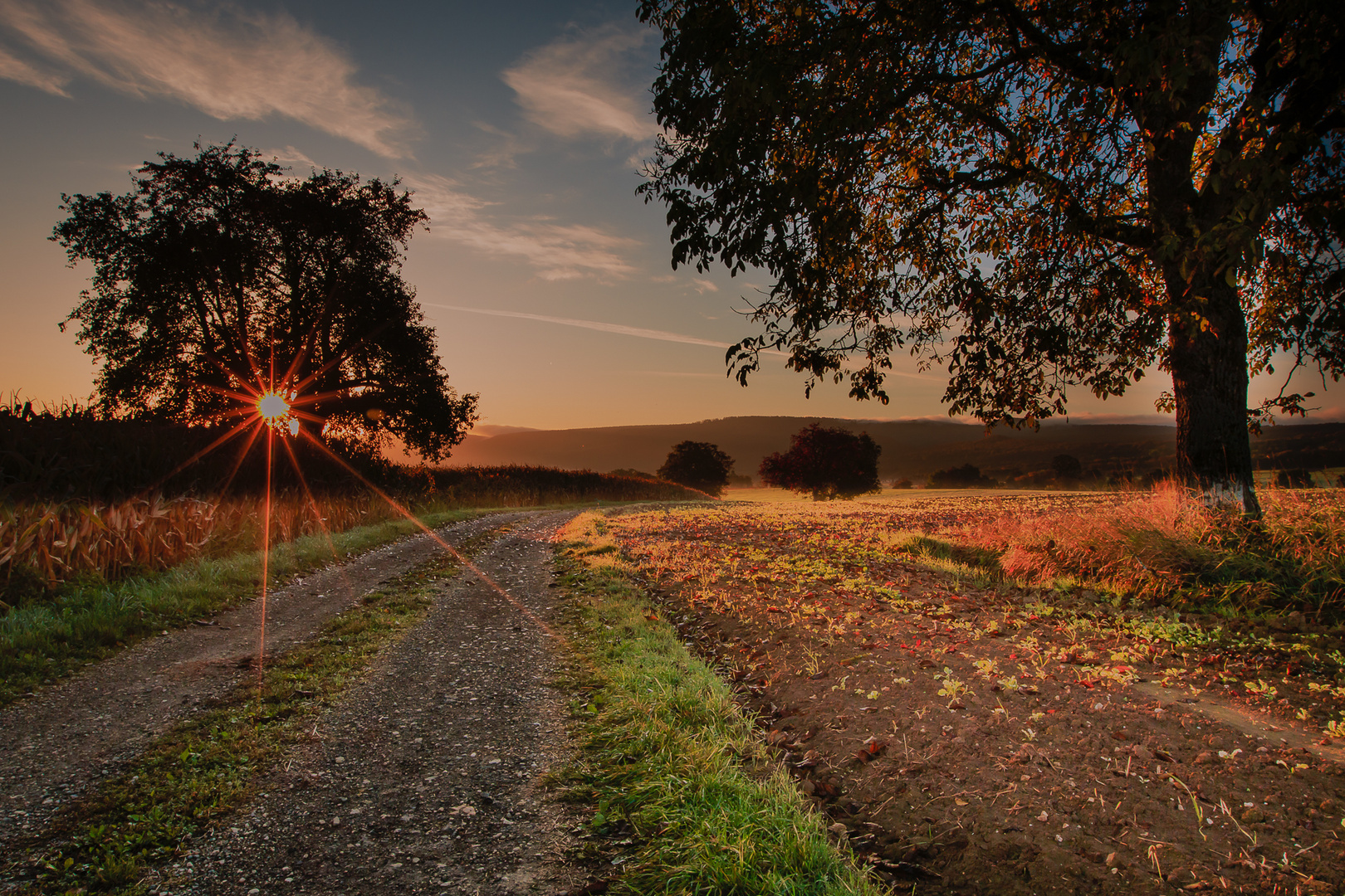 Levé de soleil,