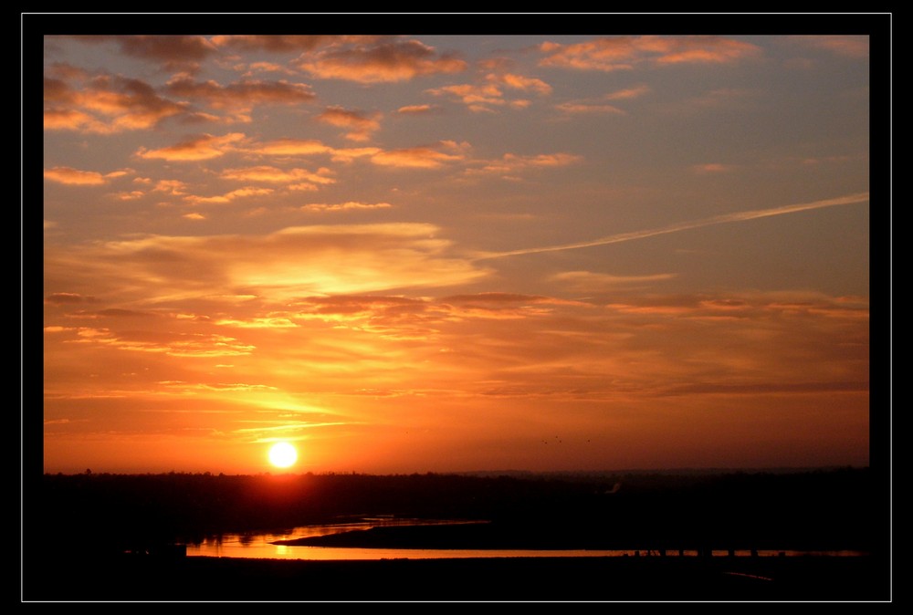 Levé de soleil sur la Touristique