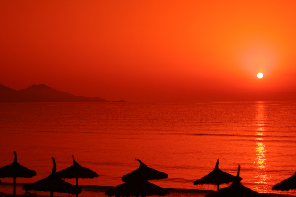 Levée de soleil à Majorques