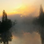 levée de soleil sur la creuse