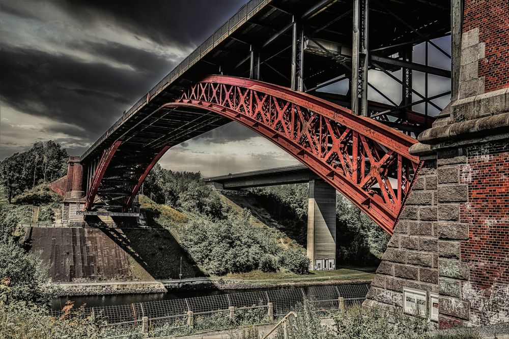 Levensauer Hochbrücke Foto & Bild | architektur, straße, kultur Bilder auf fotocommunity