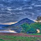 lever au lac du Salagou ( Hérault )