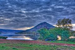 lever au lac du Salagou ( Hérault )