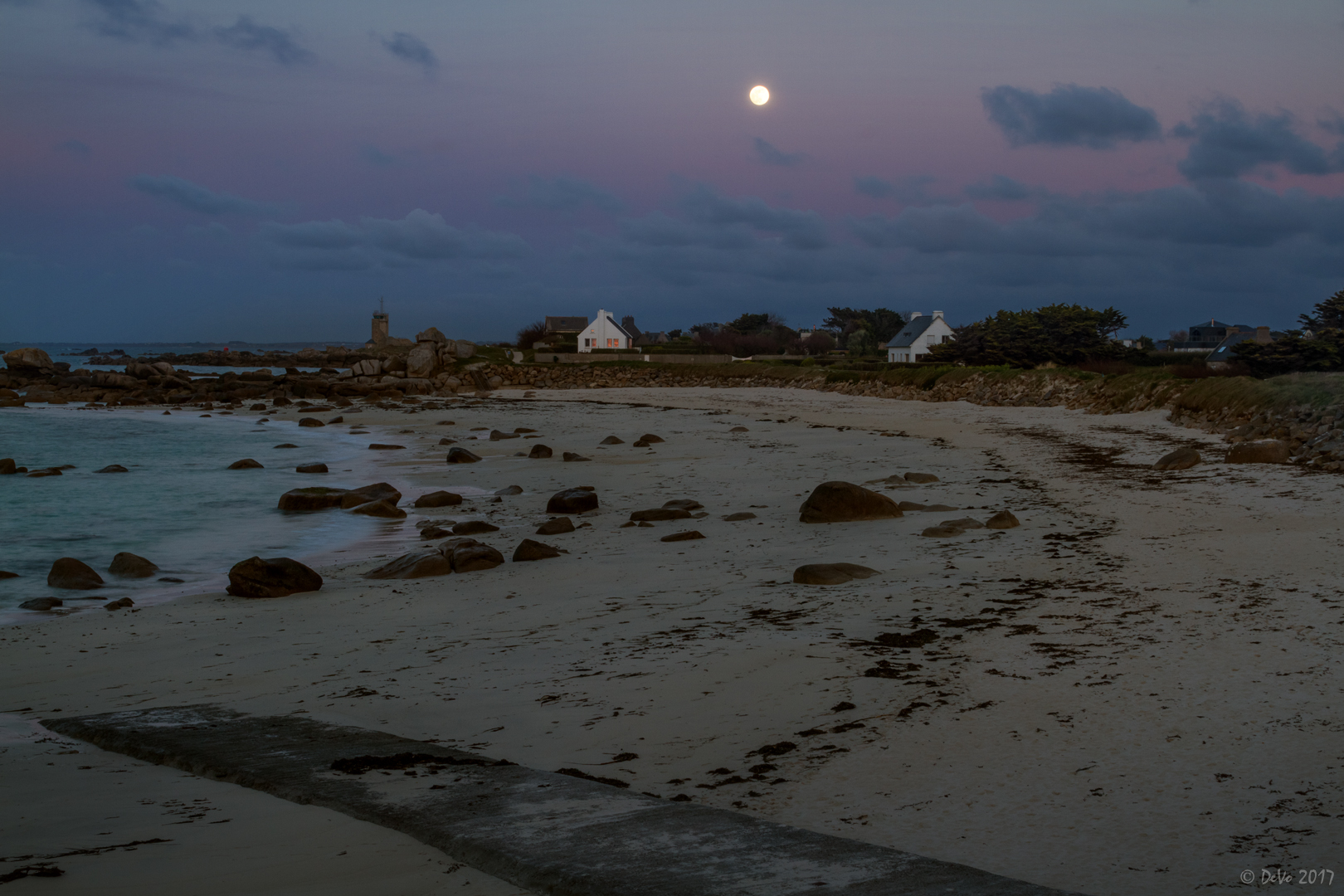 Lever de la pleine lune