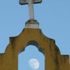 Lever de lune sur Izamal