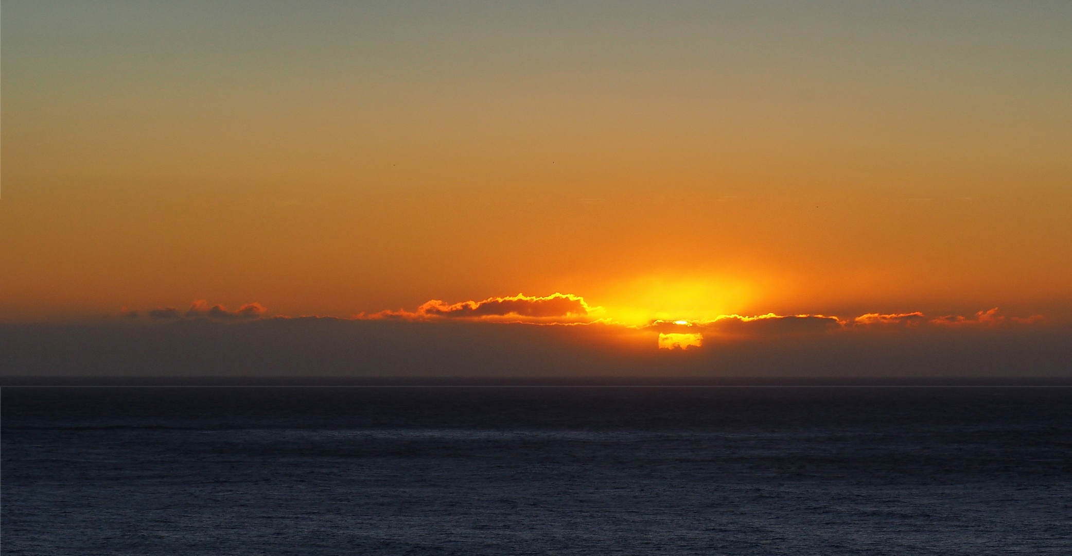 Lever de soleil à Menton