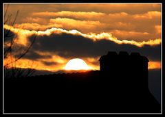 " Lever de soleil au mois de février "