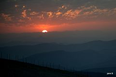 Lever de soleil au Ventoux