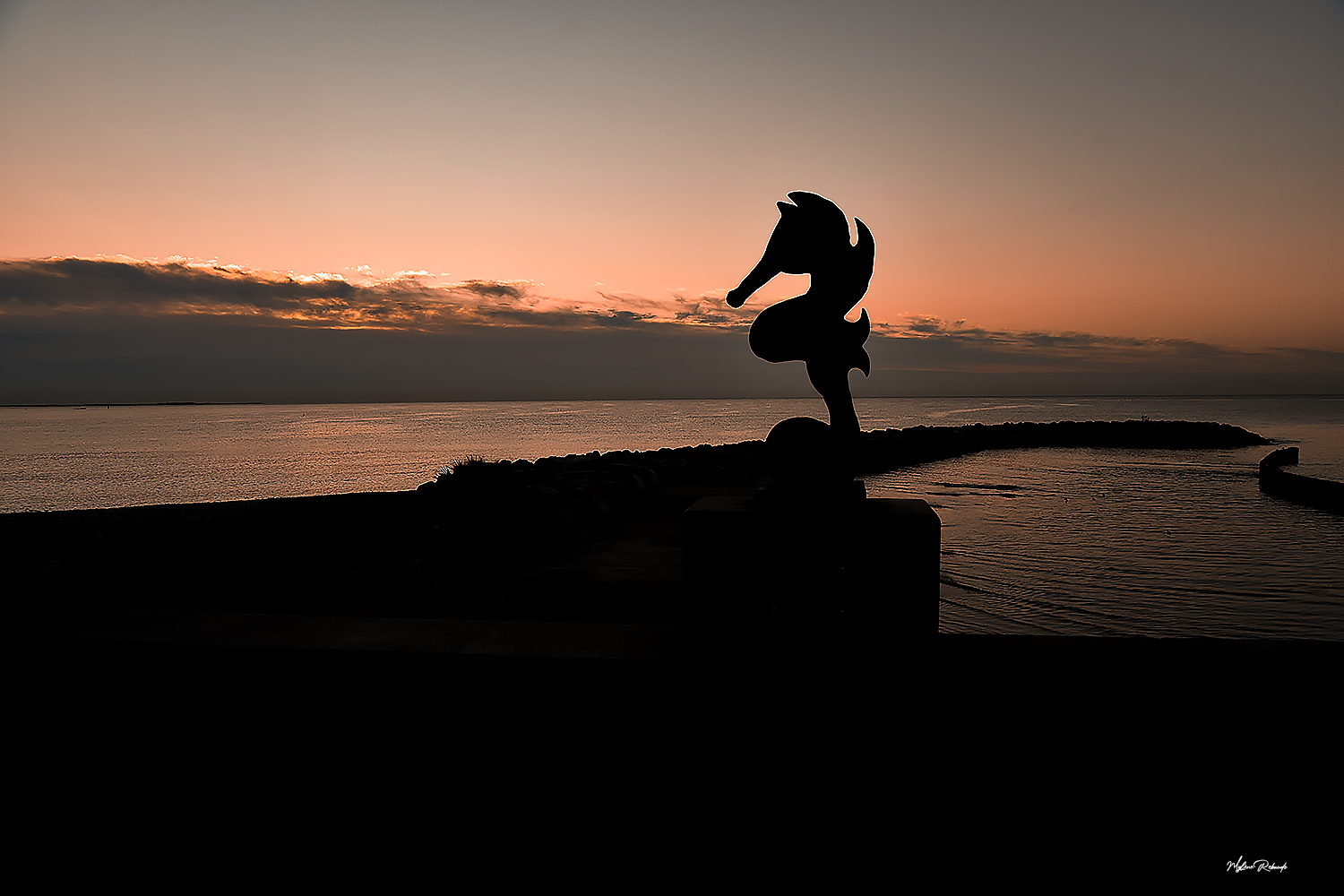 Lever de soleil Cagnes sur mer