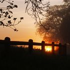 Lever de soleil dans le Gers  -- Sonnenaufgang in dem Gers