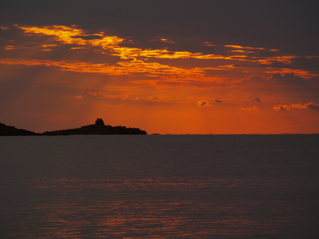 lever de soleil en corse