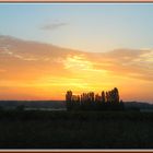 lever de soleil en Provence (dans les environs de Rians