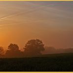  Lever de soleil légèrement brumeux près de chez moi