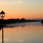 Lever de soleil sur la Dordogne