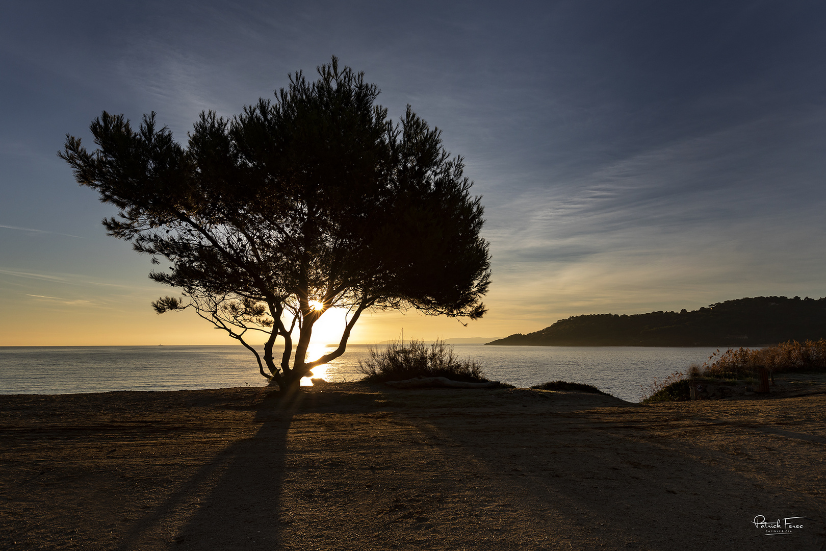 lever de soleil sur la Méditerranée