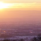 Lever de soleil sur l'Auvergne