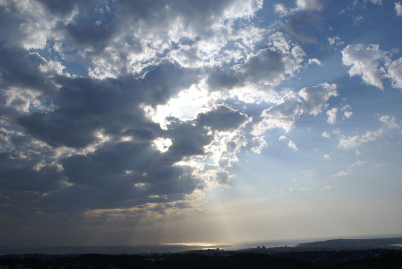 Lever de soleil sur le Cap d'Antibes