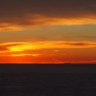 Lever de soleil sur le ferry pour la Corse