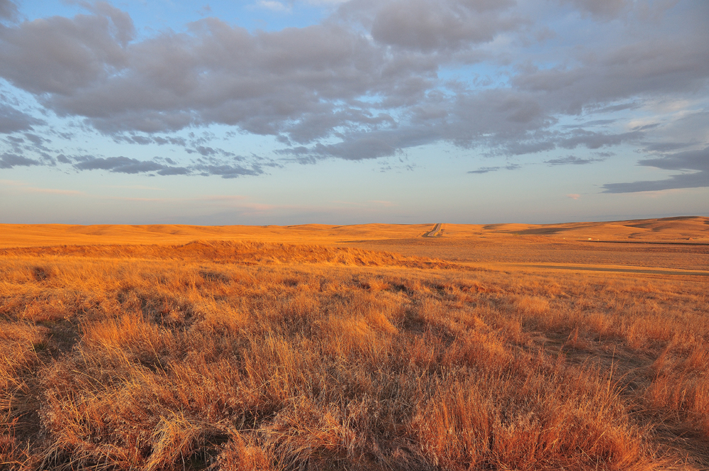 Lever de Soleil sur le Grande Prairie